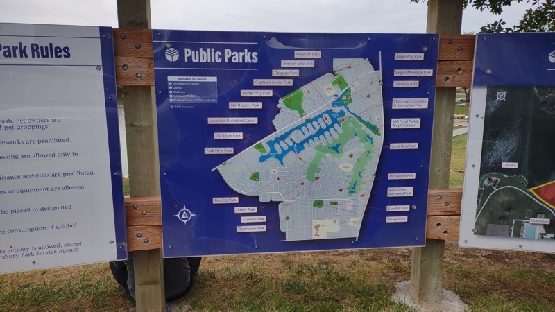 Stransbury Park &ndash; Lake maps and rules, design and production