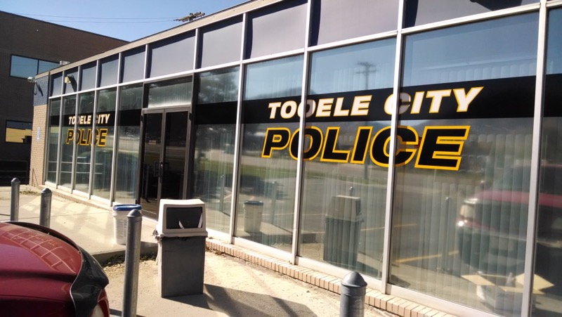 Tooele City Police &ndash; Station front design, production and installation