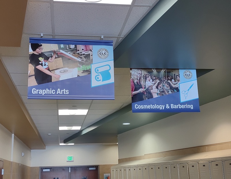 Tooele CLC &ndash; Hallway Classroom Signs