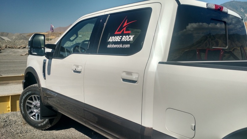 Adobe Rock &ndash; Fleet design, production and installation of cut vinyl