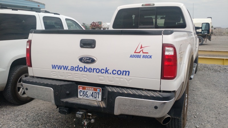 Adobe Rock &ndash; Fleet design, production and installation of cut vinyl
