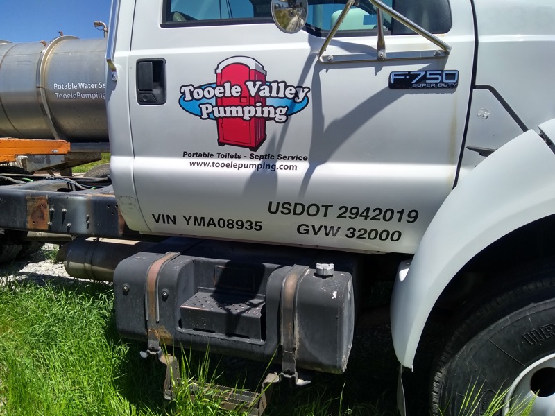 Tooele Valley Pumping &ndash; Fleet graphics production and installation